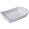 Pyrex Supreme Tegame Rettangolare, Ceramica, Bianco, 22 x 15 cm
