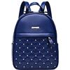 NIYUTA Donna Borse a zainetto viaggio moda casual scuola Borse a spalla marca zaino IT129 Blu