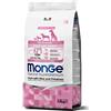 MONGE CANE CROCCHETTA ALL BREEDS PUPPY & JUNIOR MAIALE con RISO e PATATE 2,5 KG