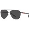 Prada - SPS52W-1BO-06F - OCCHIALE SOLE PRADA SPS52W-1BO-06F NERO SATINATO