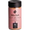 BBQ KING SPICES ARE ALWAYS THE SECRET BBQ KING - Ribs Rub Confezione da 215 Gr, Dry Rub Bbq per Costine di Maiale Ideale per Barbecue e Grill, Set Spezie Cucina 100% Made in Italy, Miscela di Spezie per Costine (Saint Louis o Baby Back)