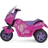 Peg Perego Little Singer Moto Elettrica Cavalcabile per Bambini dai 2 Anni, Batteria Ricaricabile da 6V, Fari LED, Clacson e Musica, Velocità 4k/h, Due Ruote Motrici con Battistrada Tassellato