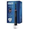 Procter & Gamble Oralb Pro 3 Black Spazzolino+2 testine ricambio