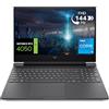 HP Victus 15-fa1007sl Notebook, Intel Core i5-12450H, RAM 16GB, 512GB SSD PCIe, Display 15.6" FHD IPS 144Hz, Scheda Grafica Nvidia RTX 4050 da 6GB, Wi-Fi 6E, BLE 5.3, Windows 11 Plus, Grigio