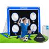 EXTFANS Porta da Calcio Pop Up 180 cm per Bambini - Rete Pieghevole per Interni ed Esterni, Giardino (Blu, 150 x 120 x 120 cm)