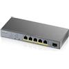 Zyxel GS1350-6HP-EU0101F switch di rete Gestito L2 Gigabit Ethernet (10/100/1000