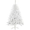 SOLAGUA NAVIDAD Albero di Natale Artificiale Abete Artificiale di Alta qualità con Supporto Incluso 120-240cm (Bianco, 150cm 293Tips)