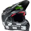 Bell Moto-9S Flex Fasthouse Smokebomb nero giallo