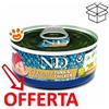 Farmina Cat N&D Natural con Tonno e Pollo - Lattina da 140 Gr - CONFEZIONE RISPARMIO
