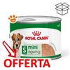 Royal Canin SHN Dog Mini Ageing 8+ - Lattina Da 195 Gr - CONFEZIONE RISPARMIO