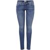 ONLY Coral Sl SK Denim Jeans Noos Skinny Donna, Blu (Medium Blue Denim), W30/L30