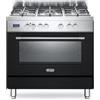 De'Longhi DeLonghi Linea PRO Piano cottura Gas A Antracite, Nero, Acciaio inossidabile