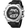 Silverora Orologi da uomo militari in silicone orologi sportivi: 3 ATM, impermeabili, facili da leggere orologi digitali da uomo, data 24 ore, sveglia EL luce fredda, orologio da polso con regalo per