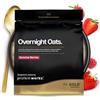 THE PROTEIN WORKS Overnight Oats | Colazione Ad Alto Contenuto Proteico | Snack A Basso Contenuto Di Zucchero | Avena A Basso Indice Glicemico | THE PROTEIN WORKS | Frutti di Bosco | 500g