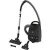 Hoover HE321PAF 011, Aspirapolvere a Slitta con Borsa, Grigio/Nero