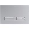 PLACCA DI COMANDO GEBERIT SIGMA 50 SQUARE CROMO SPAZZOLATO 115.788.GH.2