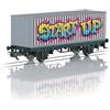 Märklin 44831 H0 - Carrello portacontainer Graffiti, Ep.V, WS