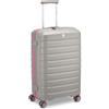 RONCATO B-FLYING NEON TROLLEY MEDIO - 4 ruote, altezza 68 cm, GRIGIO