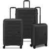 MODO BY RV RONCATO SUPERNOVA 2.0 set valigie Grande, Medio e Cabina, con sistema di chiusura TSA - nero