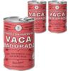 Beautifood - Brodo di Mucca, Brodo Concentrato, Fondo di Mucca Maturata | Ideale per Riso Secco con Carni Rosse | 100% Naturale | 4 Porzioni x Latta (Contenuto per Latta 400 Gr) | 3 Pezzi