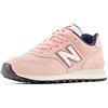 New Balance 574, Sneaker Donna, Pink Grey Wl574yp2, 36.5 EU