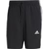 adidas Uomo AEROREADY Essentials Chelsea 3-Stripes Shorts, Black / White, XS
