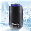 FainFun Raffreddatore per Lattine di Birra, FainFun 330ml Refrigeratore per Bottiglie Birra Termico Bosch, Boccale Birra Refrigerante, Manicotto Refrigerante Bottiglie, Refrigeratore di Bevande (Nero)