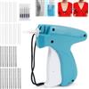 ELNLE Stitchy Quick Clothing Fixer Micro Stitchy Pistola Gun, fissaggio rapido per vestiti, mini pistola per seghetto alternativo, fissatore rapido per vestiti con 5 aghi 1000 aghi in plastica