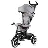 kk Kinderkraft Kinderkraft Triciclo ASTON, Bicicletta, Passeggino con Maniglione, Accessori, per Bambini da 9 Mesi fino a 5 Anni, Grigio