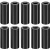 PATIKIL Distanziali in Alluminio M6, 10 Pezzi Distanziali Metallici in Alluminio 1/4 Id x 1/2 Od x 1-1/4 L Distanziali a Vite in Alluminio Rotondi per Viti da 1/4 o M6