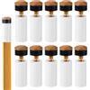 XIHIRCD 10pz Punte del Bastone da Biliardo, Punte di Ricambio per Stecche da Biliardo da 13mm con Puntali per Stecca da Biliardo Bianche Accessori per Tavolo da Biliardo per Stecche da Biliardo