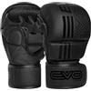 EVO Fitness Guanti MMA Uomo Donna Pelle Sparring Karate Grappling Guanti Muay Thai Arti Marziali Taekwondo Allenamento Gabbia Guanti Da Combattimento Boxe Sport Da Boxe Kickboxing Sacco