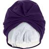 Fashy Cuffia da bagno in tessuto con chiusura in velcro, 3471, viola