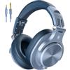 OneOdio A71 Hi-Res Cuffie Cablate Over Ear, Cuffie Musica con Audio Stereo e Shareport, Jack da 3,5 mm e 6,35 mm, Studio Registrazione, Monitoraggio Professionale e Mixaggio (Cielo blu)