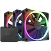 NZXT Ventole NZXT F120 PWM con controller Kit da 3 Nero