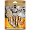 Fluval Zeus BetterBones, bastoncini da masticare ritorti per cani, con carne di pollo, rosmarino e timo, 10 cm