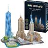 Revell- Skyline di New York Nuovo 3D Puzzle, Colore Multi-Colour, 00142