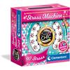 Clementoni - 18728 - Crazy Chic - Refill Strass Machine - Ricarica Gemme Clementoni (3 Colori), Gemme adesive Scintillanti per Strass Machine, Strass per Tessuti, Stickers Fai da Te, Bambine 7 Anni