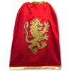 Liontouch - Mantello da Cavaliere per Ragazzi, Rosso | età 3-8 Anni - Taglia Unica | Mantello Medievale per Giochi di Ruolo | Accessorio per Travestimenti, Costumi e Cosplay da Cavaliere per Bambini