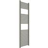 ERCOS Scaldasalviette Termoarredo Bagno Dimensioni 450x1500 MM Radiatore Bagno Colore Fango Opaco , Attacchi da 1/2 Fornito Con Kit Montaggio