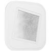 Eglo Macchioni Plafoniera a LED, lampada da soffitto con effetto | cristallo, per cucina e ufficio, in metallo e plastica bianca, luce bianca neutra, 20 x 20 cm