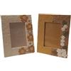 Pandecor Set 2 portafoto in carta di gelso con decoro 14x18 cm