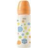Chicco Perfect Easy Biberon Anti-Colica in Silicone 330ml Colore Arancione, 1 Pezzo