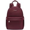 LOVEVOOK Zaino Donna Piccolo Borsa Zainetto Ragazza Mini Zaino Donna Elegante Impermeabile Backpack per Università Viaggio Lavoro Scuola Ufficio Shopping