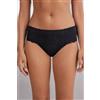 Intimissimi Slip In Tulle In Full Bloom Nero
