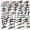 YLtremker 72 pezzi WW2 armi militari blocco di costruzione minifigure militari soldati armi kit di morsettiera