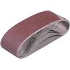 Einhell - Set di 6 nastri abrasivi originali (accessori per levigatrice a nastro, adatto per levigatrice a nastro TP-BS 18/457 Li BL, grana: 2 x P60, 2 x P80, 2 x P120)