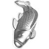 Zerodeko Di Pesce Stampo Zongzi di Riso di Pesce Stampo da Torta a Forma di Pesce per Fondenti di Pesce Stampo Ciprinide Carp Bakeware 3D Cioccolato Lega di Alluminio
