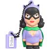 Tribe - Chiavetta USB 16 GB Cat Woman - Memoria Flash Drive 2.0, Personaggio Originale DC Comics, Pennetta USB Compatibile con Windows, Linux e Mac