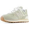 New Balance 574, Sneaker Donna, Lino, 38 EU